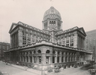 Veduta del Chicago Federal Building, 1906 da William T. Barnum